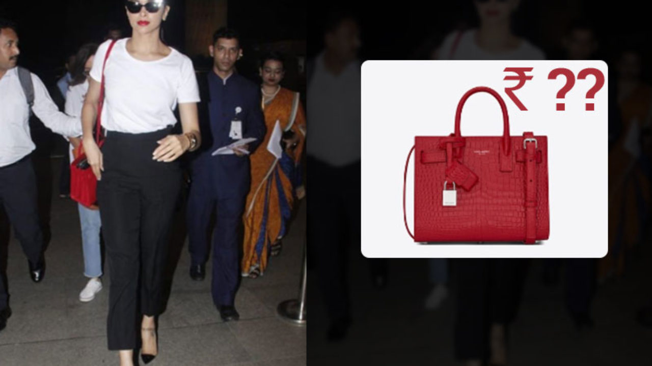 The cost of Deepika Padukone's bag can fund your trip to Europe