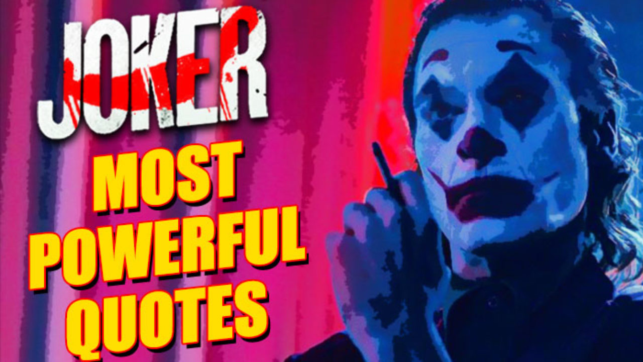 7 Memorable Joker Quotes From Joaquin Phoenix S Joker That Will Stick With Us Forever