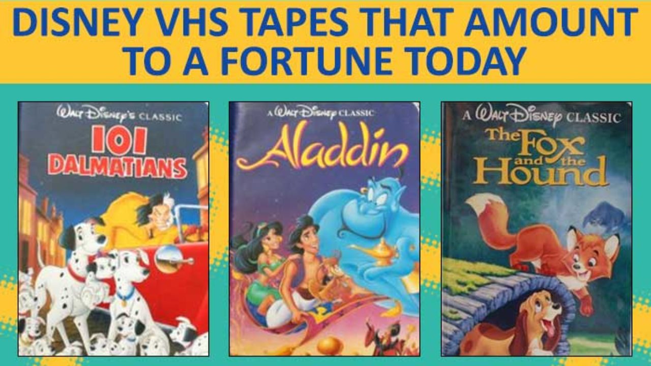 Are Disney VHS Tapes Worth Really Anything? Sadly, WDW